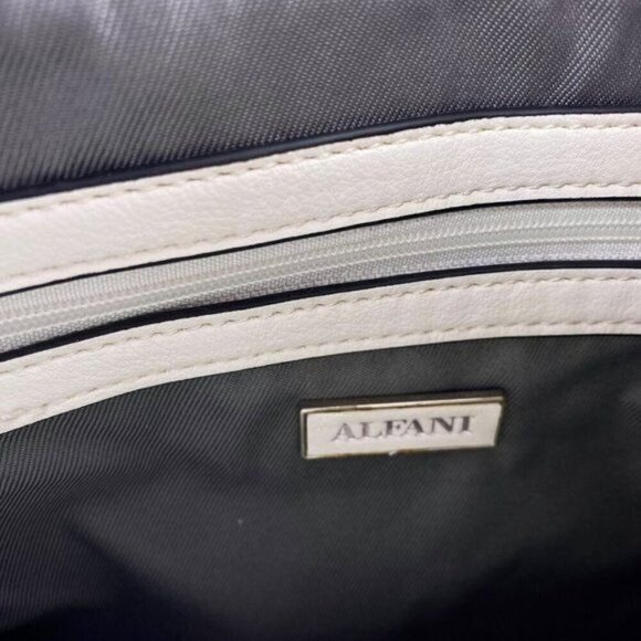 Alfani Miahh Web Strap Womens Crossbody Bag Double Zip Purse - Picture 11 of 12